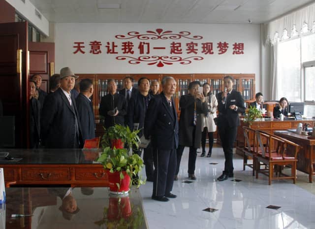 兖州区人大、政协领导莅临天意机械参观考察