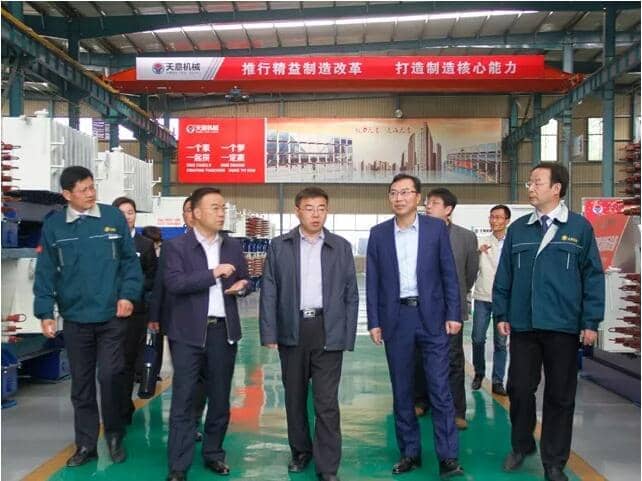 区委常委、区纪委书记、区监委主任王庆峰调研天意机械