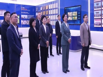 任城区政协党组书记、主席李翠玲一行 莅临天意机械调研指导