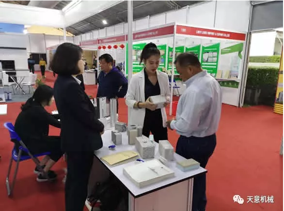 阳春三月，天意机械亮相2019年越南河内建材展