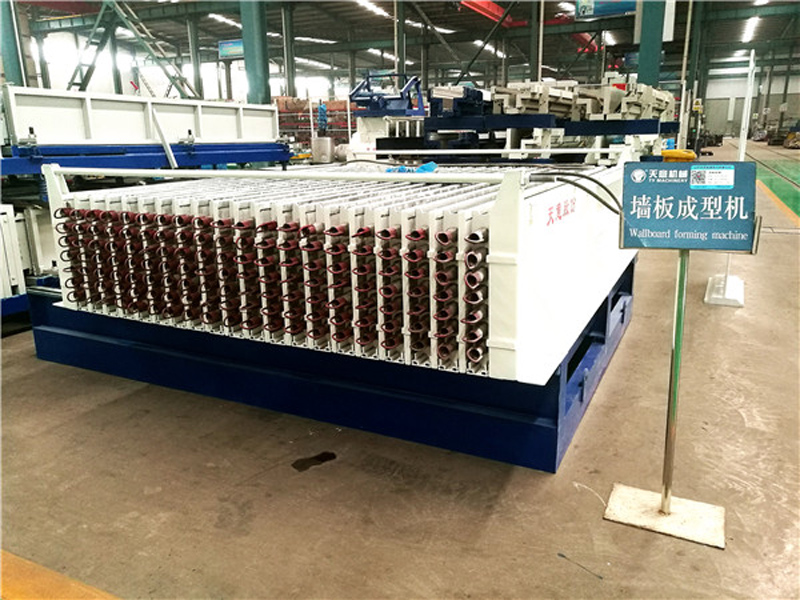 全自动墙板机产量高，一机多用